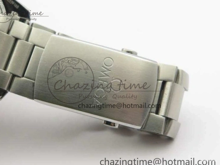 0415 Planet Ocean Pro 45mm OMF 1:1 Best Edition Orange Marker On SS Bracelet A8500 (Black Balance Wheel) Durable 8141